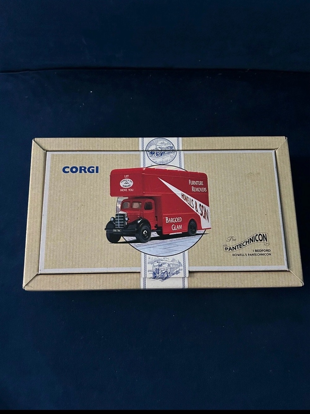 Corgi Classic I # 97195 Howell & Sons Pantechnicon Moving Van 1:50
